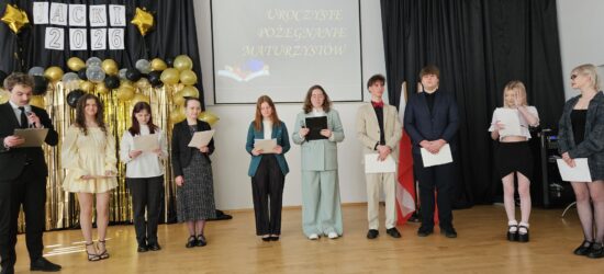 Szczęśliwej drogi, już czas! … Pożegnanie Maturzystów 2026